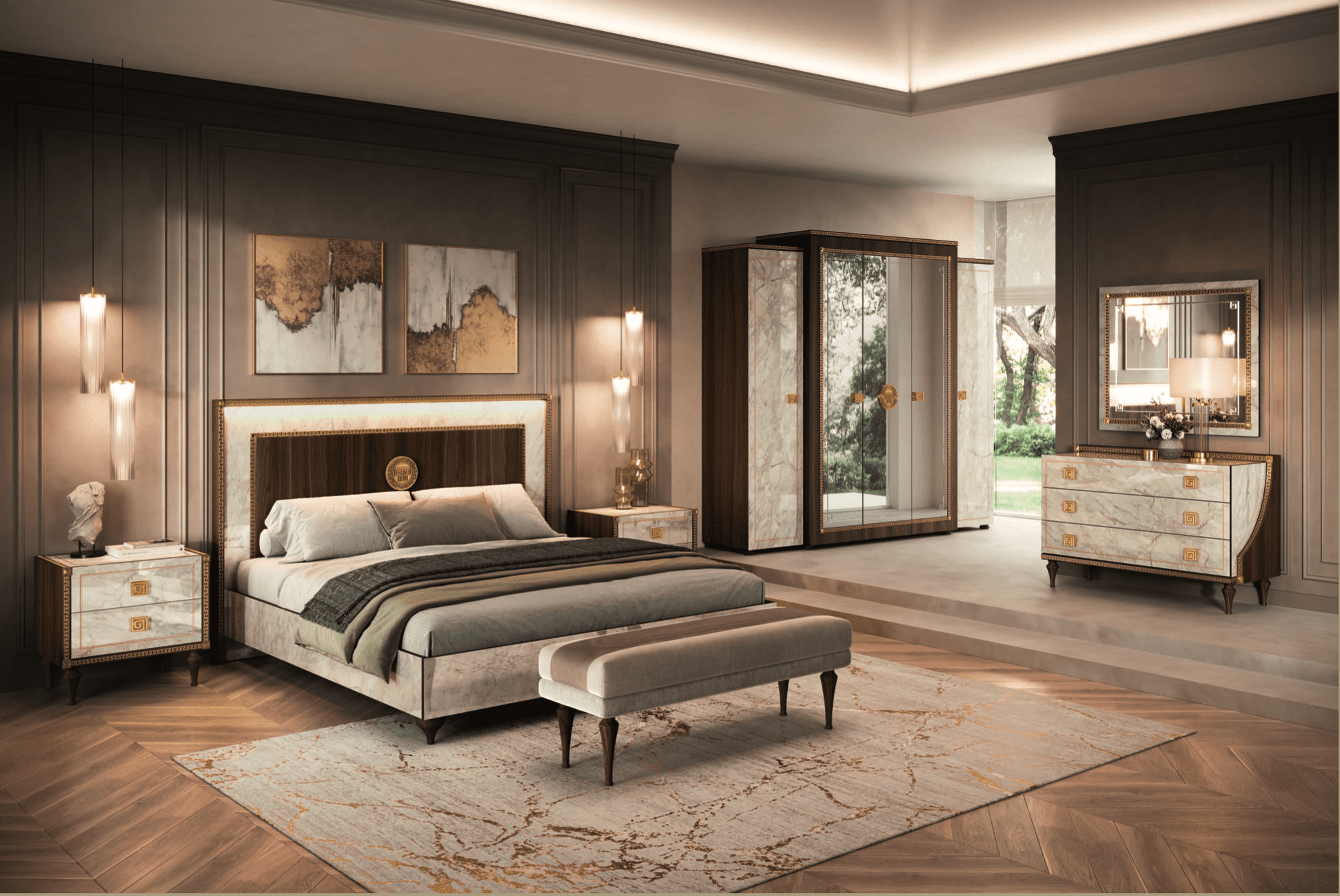 Romeo Italian Bedroom - Image 5