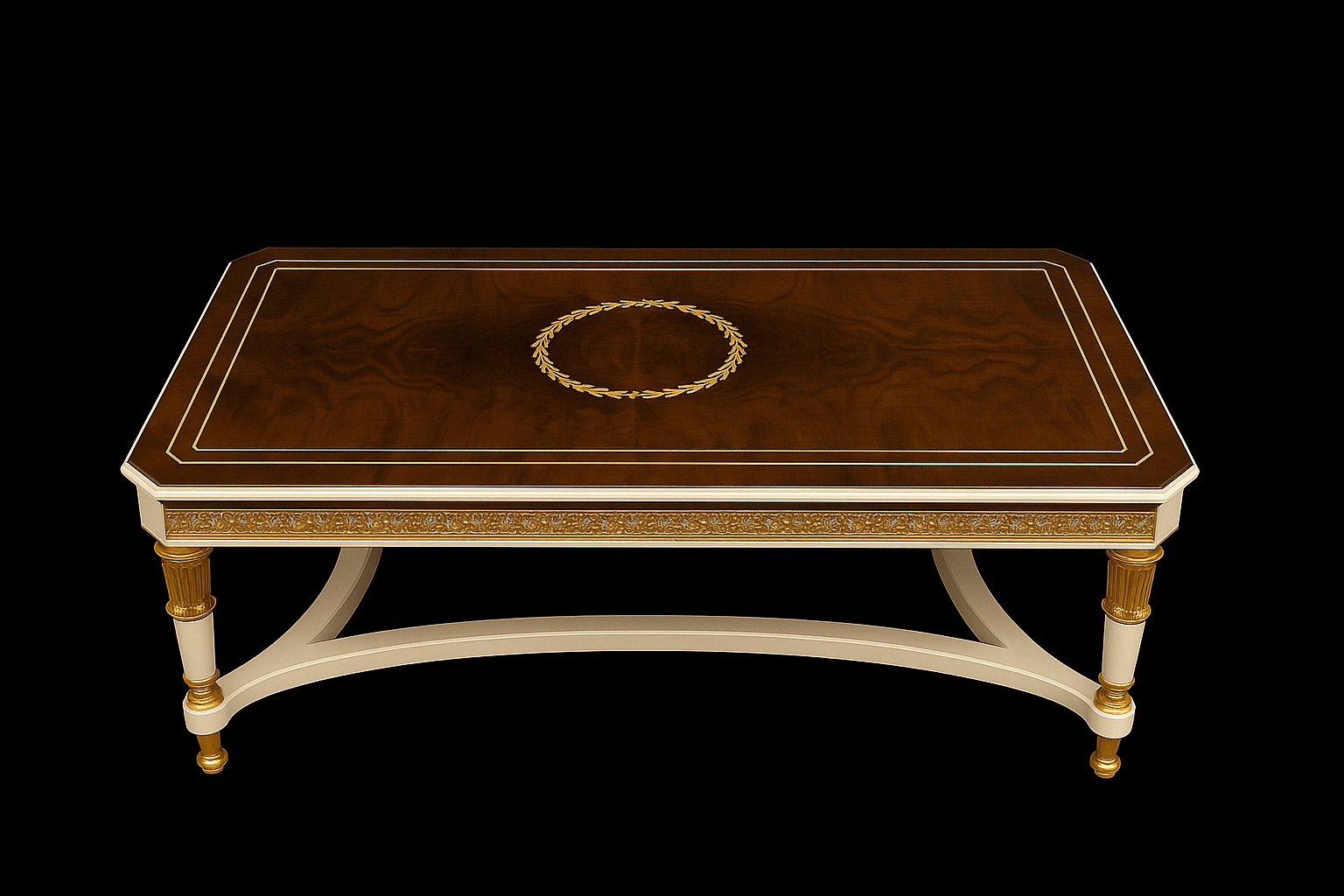 The Lucente Living Room in Gilded Gold - Image 4